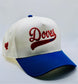 Doves Baseball Blue Bill & Red Stitch 5-Panel Snapback