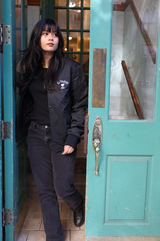 Doves NYC Anti-War Society Bomber Jacket