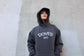 Doves NYC Relaxed Faded Black Hoodie