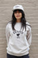 Doves NYC Relaxed Faded Bone Crewneck