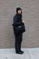 Doves NYC City Slicker Black Shoulder Tote