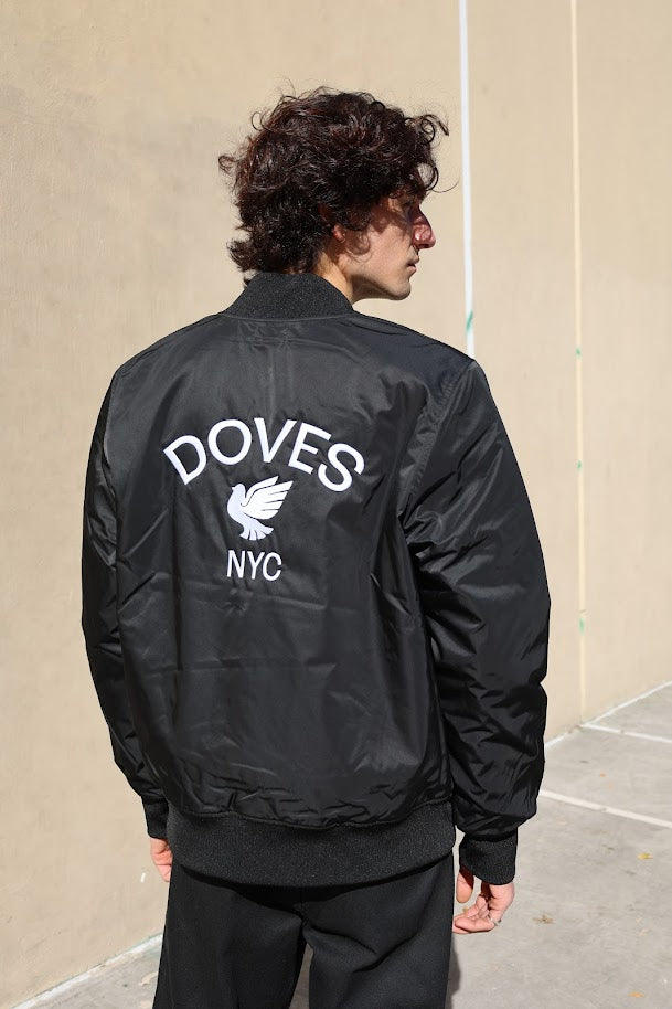 Doves NYC Anti-War Society Bomber Jacket